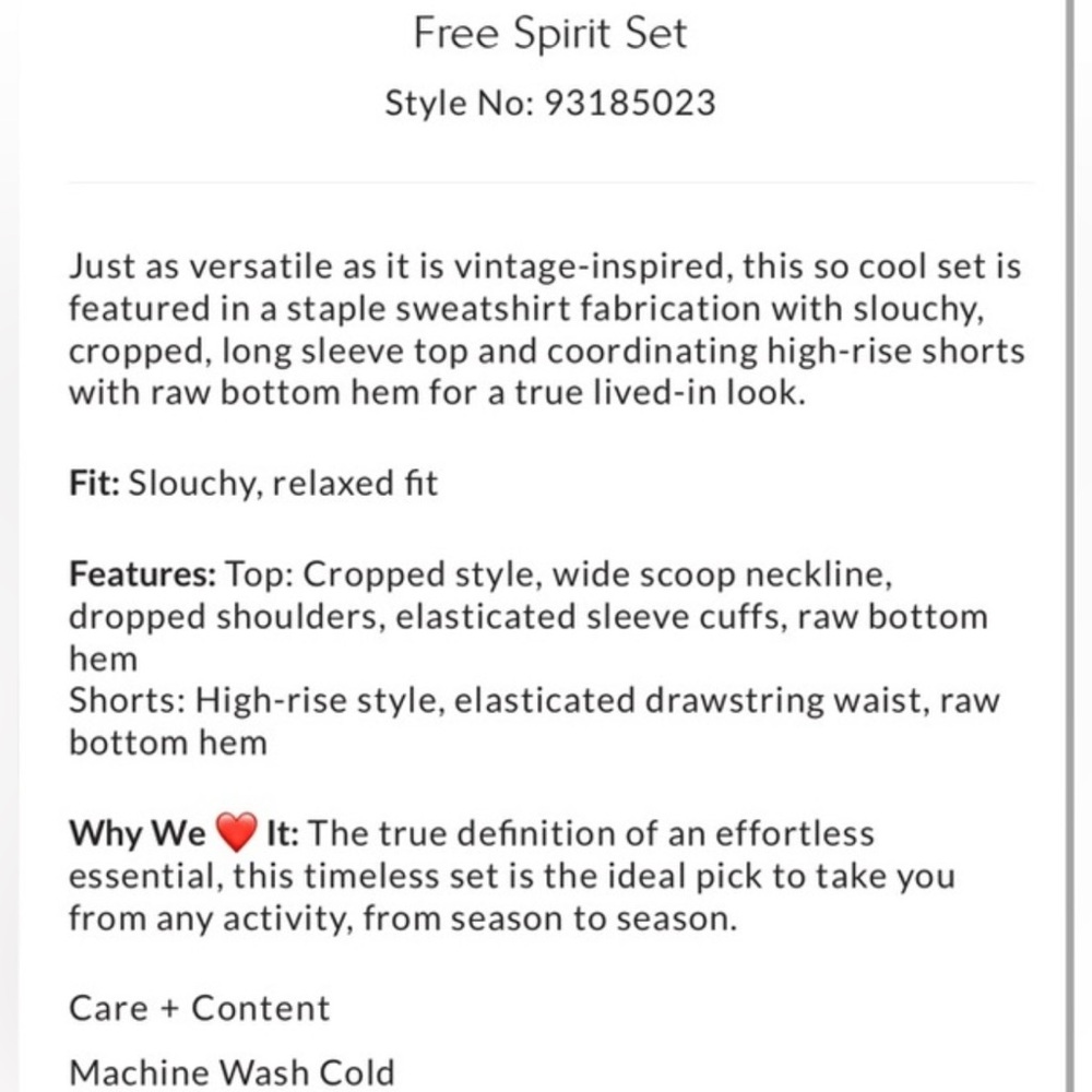 NWT FREE PEOPLE FP Movement SOLD OUT (2PC) Gray Free Spirit Set SZ: M - Picture 10 of 10